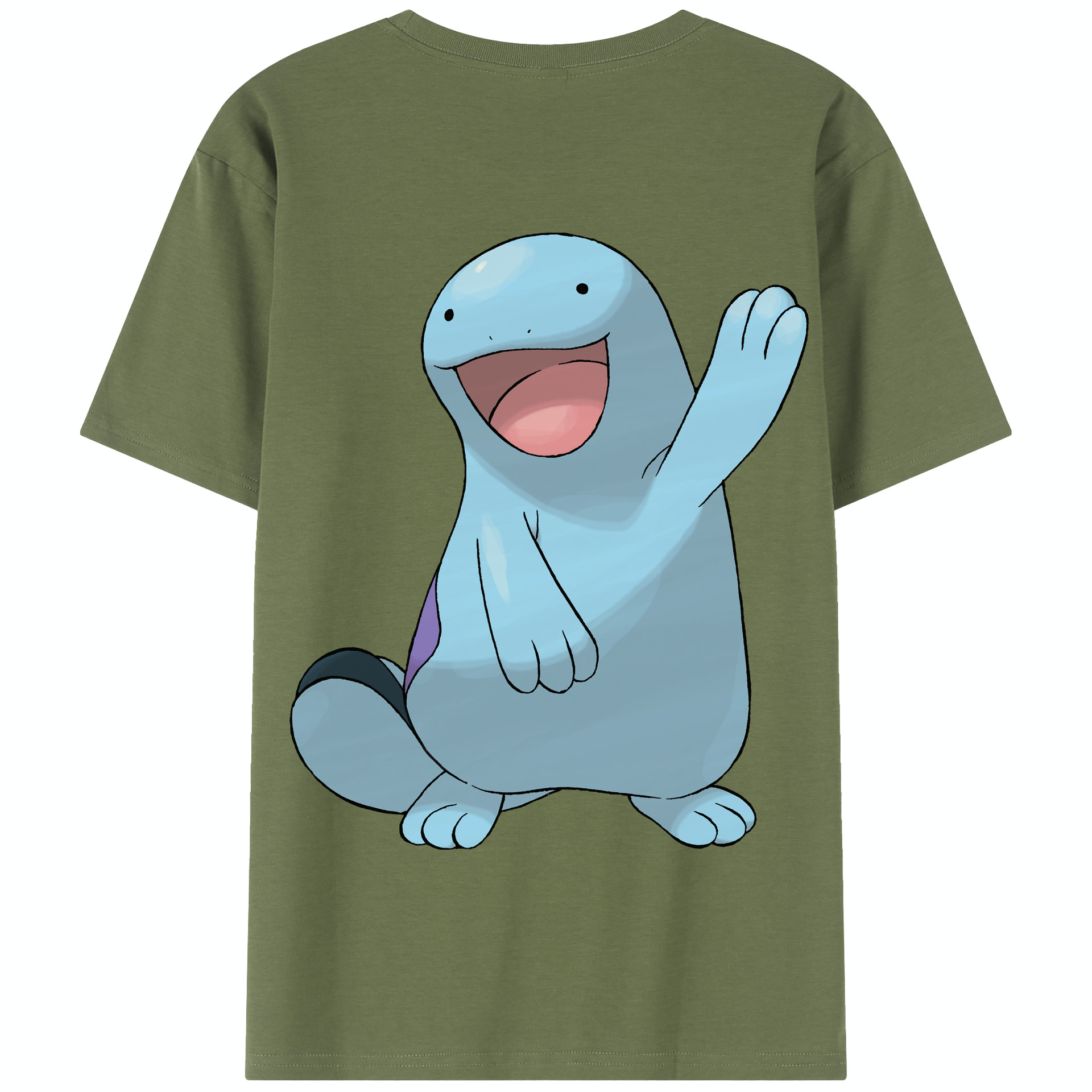 （画像用） ポケットモンスター Pokémon 綿100％半袖Tシャツ（背面プリント）